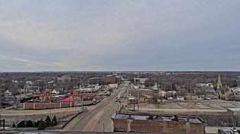 Weather camera view of Kankakee County Administration Building.