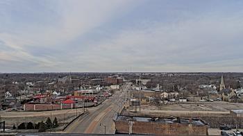 Weather camera view of Kankakee County Administration Building.