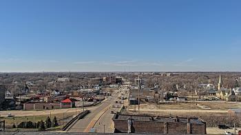 Weather camera view of Kankakee County Administration Building.