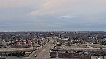 Weather camera view of Kankakee County Administration Building.
