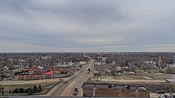 Weather camera view of Kankakee County Administration Building.
