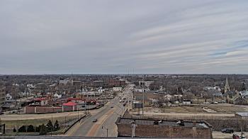 Weather camera view of Kankakee County Administration Building.