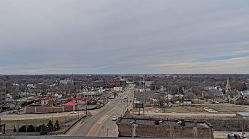 Weather camera view of Kankakee County Administration Building.