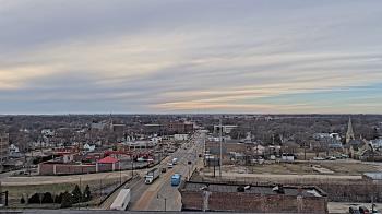 Weather camera view of Kankakee County Administration Building.