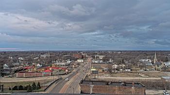 Weather camera view of Kankakee County Administration Building.