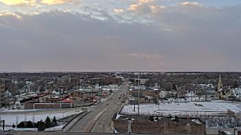 Weather camera view of Kankakee County Administration Building.