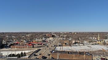 Weather camera view of Kankakee County Administration Building.