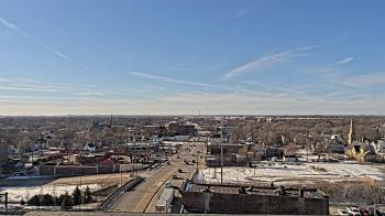 Weather camera view of Kankakee County Administration Building.