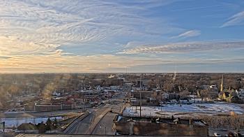 Weather camera view of Kankakee County Administration Building.