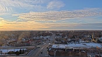 Weather camera view of Kankakee County Administration Building.