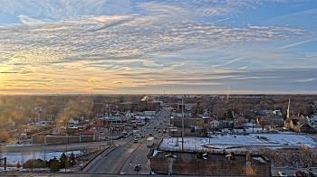 Weather camera view of Kankakee County Administration Building.