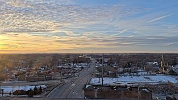 Weather camera view of Kankakee County Administration Building.