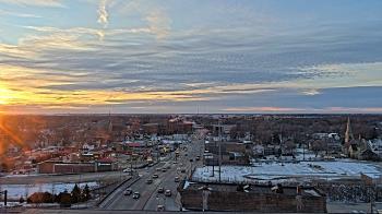 Weather camera view of Kankakee County Administration Building.