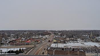 Weather camera view of Kankakee County Administration Building.