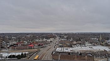 Weather camera view of Kankakee County Administration Building.