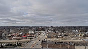 Weather camera view of Kankakee County Administration Building.