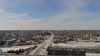Weather camera view of Kankakee County Administration Building.