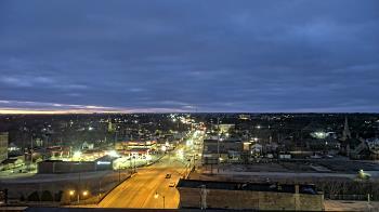 Weather camera view of Kankakee County Administration Building.