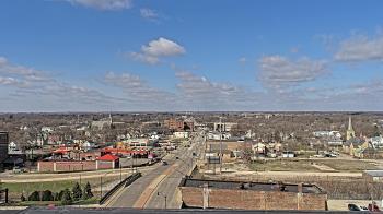 Weather camera view of Kankakee County Administration Building.