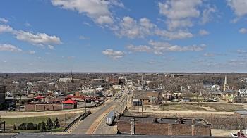 Weather camera view of Kankakee County Administration Building.