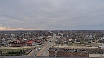 Weather camera view of Kankakee County Administration Building.