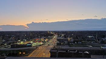 Weather camera view of Kankakee County Administration Building.