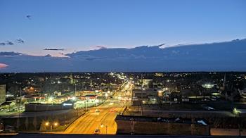 Weather camera view of Kankakee County Administration Building.