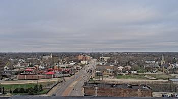 Weather camera view of Kankakee County Administration Building.