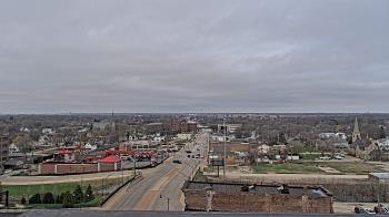 Weather camera view of Kankakee County Administration Building.