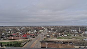 Weather camera view of Kankakee County Administration Building.
