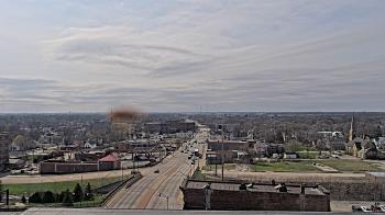 Weather camera view of Kankakee County Administration Building.