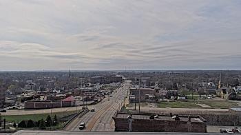 Weather camera view of Kankakee County Administration Building.