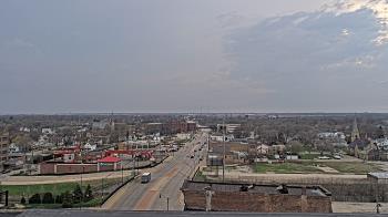 Weather camera view of Kankakee County Administration Building.
