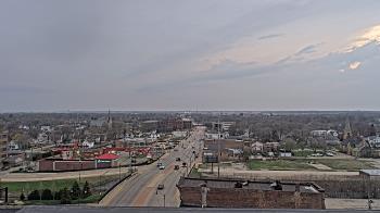 Weather camera view of Kankakee County Administration Building.