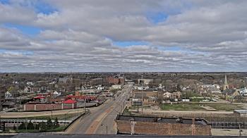 Weather camera view of Kankakee County Administration Building.