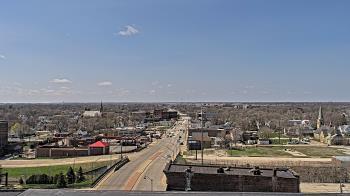 Weather camera view of Kankakee County Administration Building.