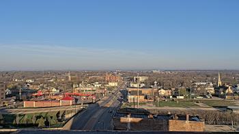 Weather camera view of Kankakee County Administration Building.