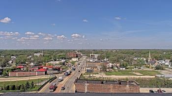 Weather camera view of Kankakee County Administration Building.