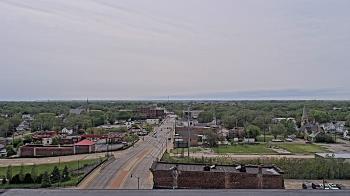 Weather camera view of Kankakee County Administration Building.