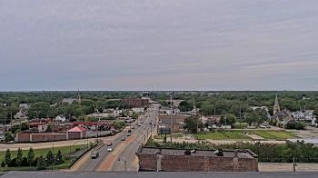 Weather camera view of Kankakee County Administration Building.