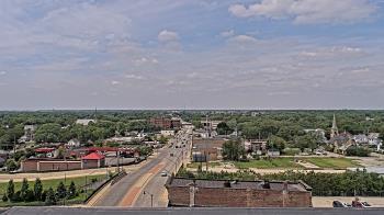 Weather camera view of Kankakee County Administration Building.