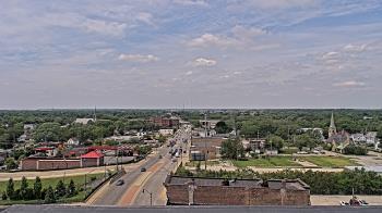 Weather camera view of Kankakee County Administration Building.