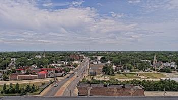 Weather camera view of Kankakee County Administration Building.