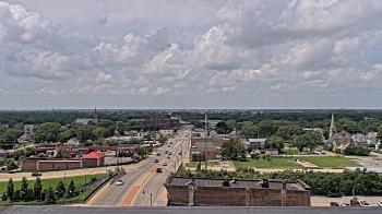 Weather camera view of Kankakee County Administration Building.