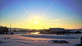 Weather camera view of Pequea Valley IS.
