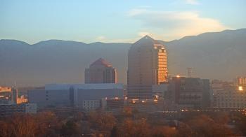 Weather camera view of KOB-TV.