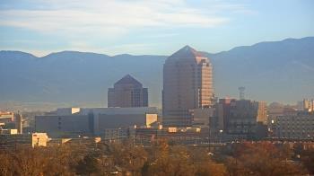 Weather camera view of KOB-TV.