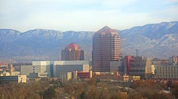 Weather camera view of KOB-TV.