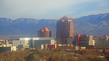 Weather camera view of KOB-TV.