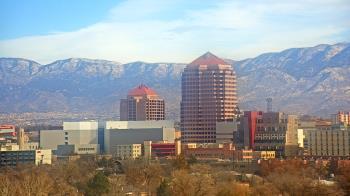 Weather camera view of KOB-TV.